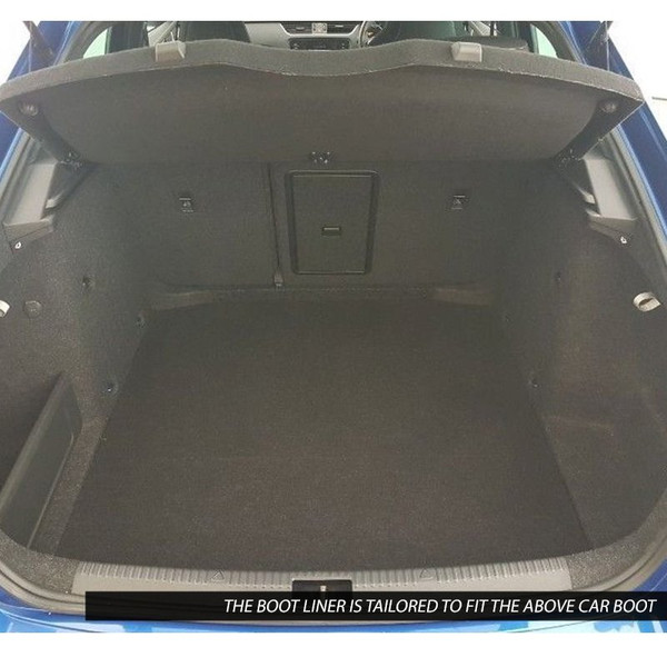 Gledring Tailored Black Boot Liner to fit Skoda Octavia Hatchback Mk.3 2013 - 2020