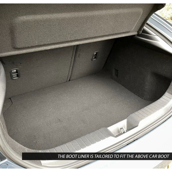 Gledring Tailored Black Boot Liner to fit Mazda 3 Hatchback Mk.4 2019 - 2025
