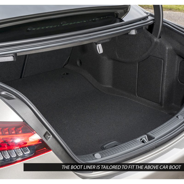 Gledring Tailored Black Boot Liner to fit Mercedes E Class Saloon (W213) 2016 - 2023