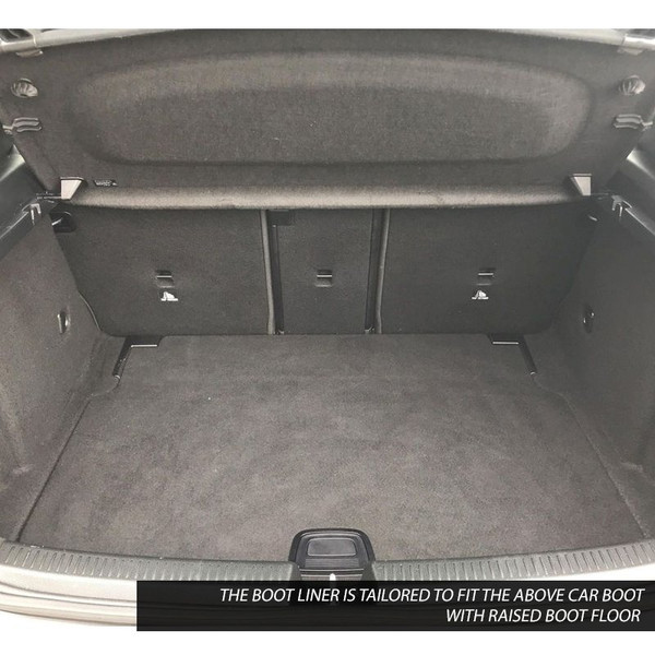 Gledring Tailored Black Boot Liner to fit Mercedes A Class Hatchback (W177) (Excl. Hybrid) 2018 - 2020