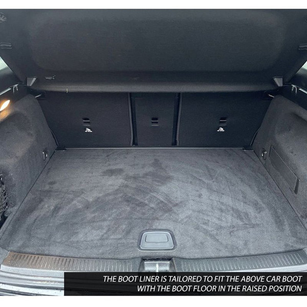 Gledring Tailored Black Boot Liner to fit Mercedes B Class (W247) 2019 - 2026 (with Raised Variable Boot Floor)