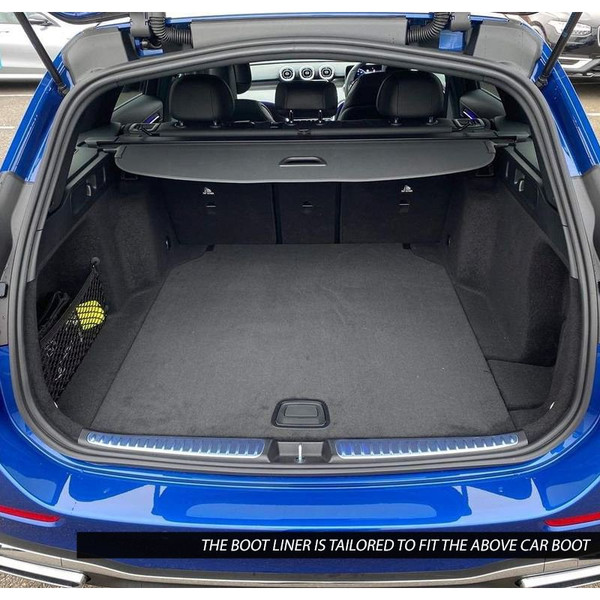Gledring Tailored Black Boot Liner to fit Mercedes C Class Estate (S206) (Excl. Plug-in Hybrid) 2021 - 2026