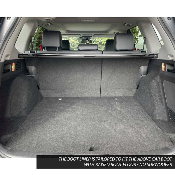 Gledring Tailored Black Boot Liner to fit Honda CR-V Mk.5 2018 - 2023 (with Raised Variable Boot Floor - No Subwoofer)