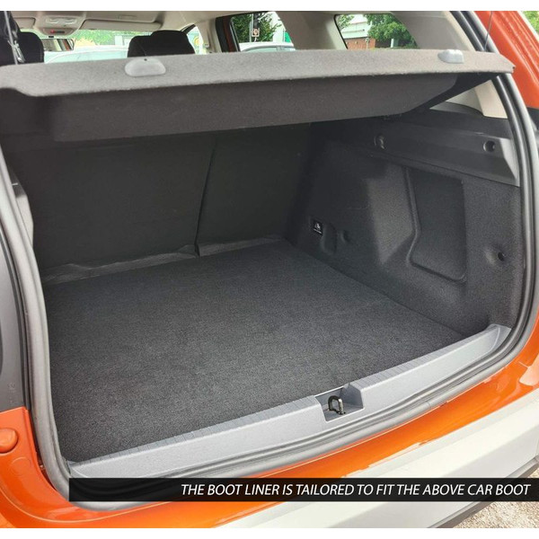 Gledring Tailored Black Boot Liner to fit Dacia Duster Mk.2 2018 - 2024