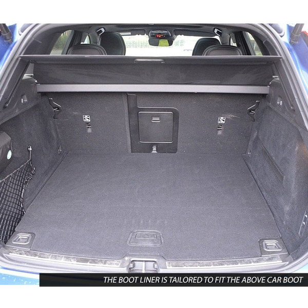 Gledring Tailored Black Boot Liner to fit Volvo XC60 Mk.2 2017 - 2026