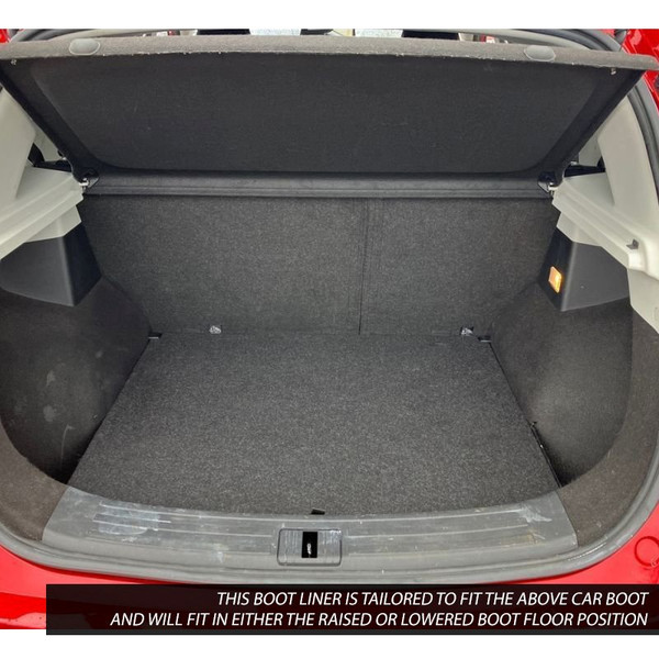 Gledring Tailored Black Boot Liner to fit MG ZS Mk.1 (Excl. Hybrid) 2018 - 2024