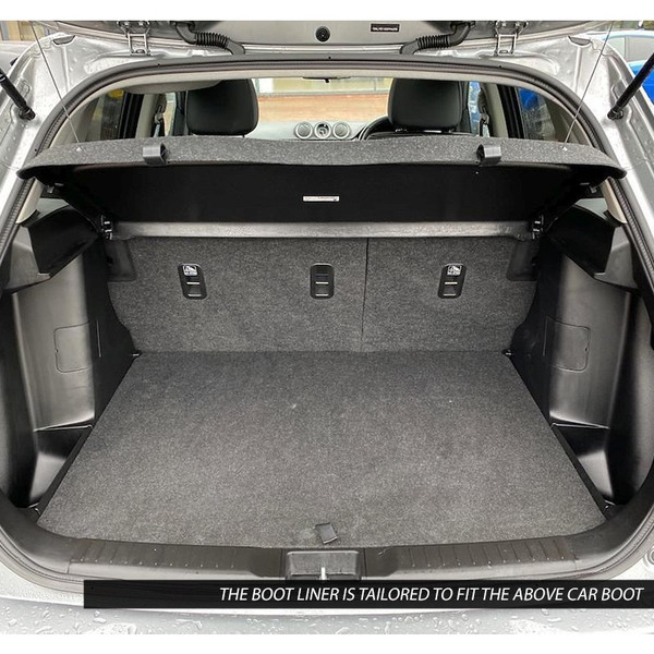 Gledring Tailored Black Boot Liner to fit Suzuki Vitara 2015 - 2025