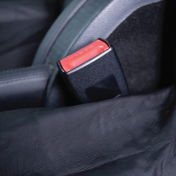 Cosmos Hi Back Heavy Duty Single Front Van Seat Cover - Black