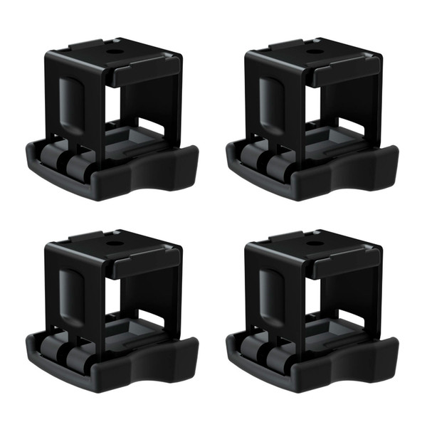 Thule 8897 SquareBar Adaptor Pack of 4 for Ski or Kayak Carrier