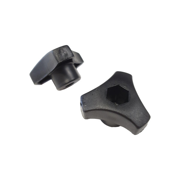 Peruzzo ART.9140 M6 Plastic Knobs - 2 Pack