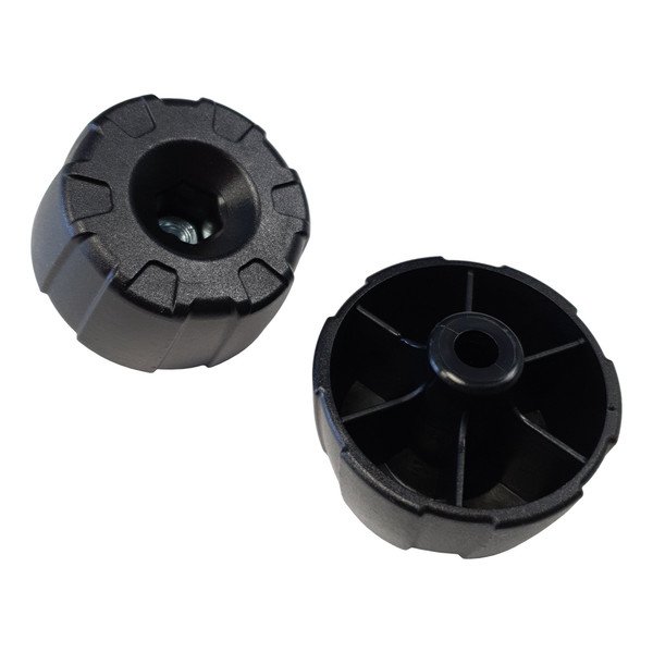 Peruzzo ART.9160 M8 Premium Plastic Knobs - 2 Pack
