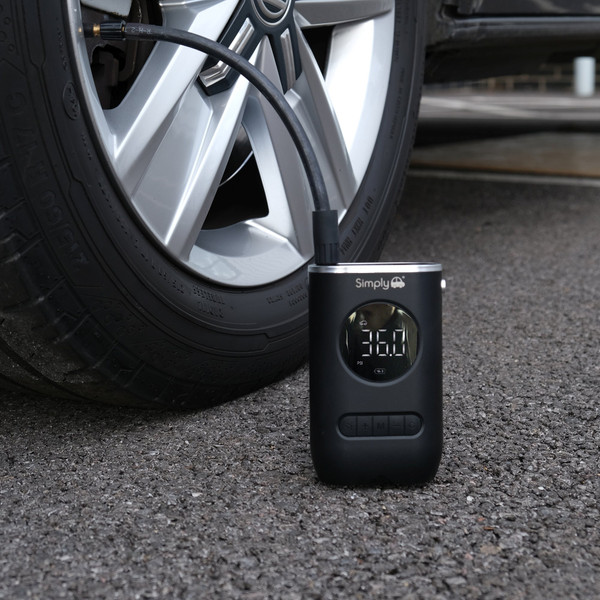 Simply USB Rechargeable Handheld Compressor and Rapid Car Tyre Inflator