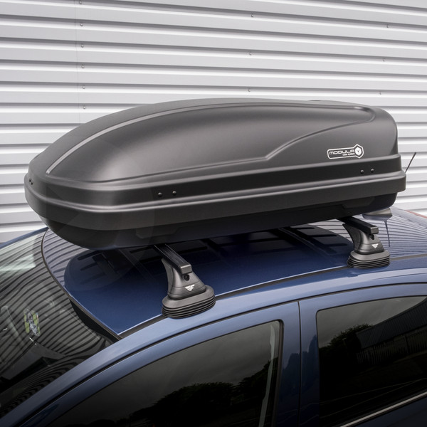 Modula Wego Easy 360L Black Embossed Roof Box