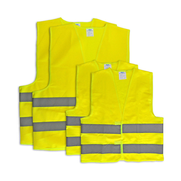 Simply High Vis Jacket Family Pack - 2 Adult 2 Children