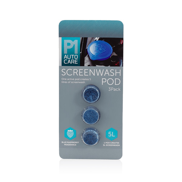 P1 Autocare 5 Litre Screenwash Pod - 3 Pack