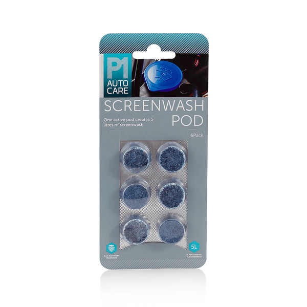 P1 Autocare 5 Litre Screenwash Pod - 6 Pack