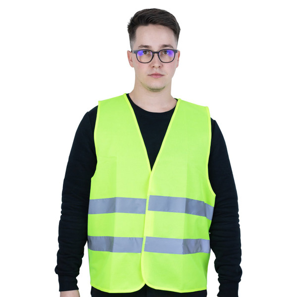 P1 Autocare High Vis Safety Jacket Family Pack - 2 Adult 2 Children