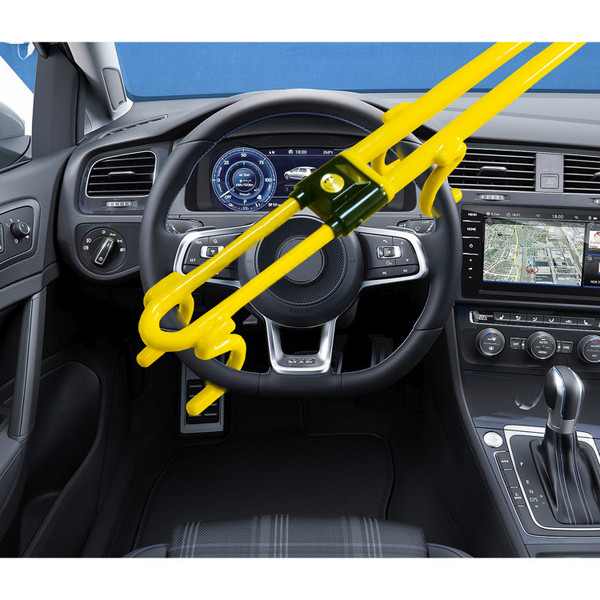 Simply Universal Fit Twin-Hook Car Steering Wheel Lock