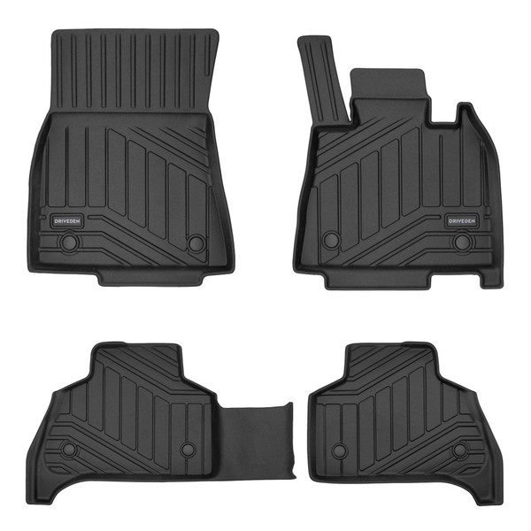 DriveDen Custom-Fit Rubber Car Mats to fit BMW X5 (G05) 2018 - 2025
