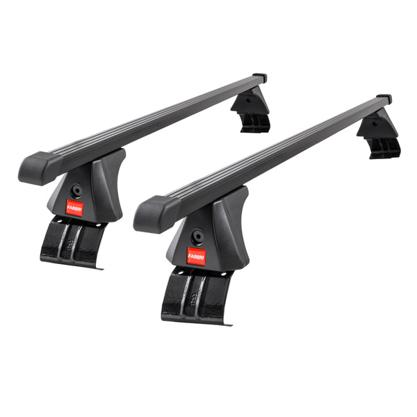 Fabbri Viva Steel Roof Bars to fit Renault Clio Hatchback Mk.5 2019 - 2026 (No Roof Rails)