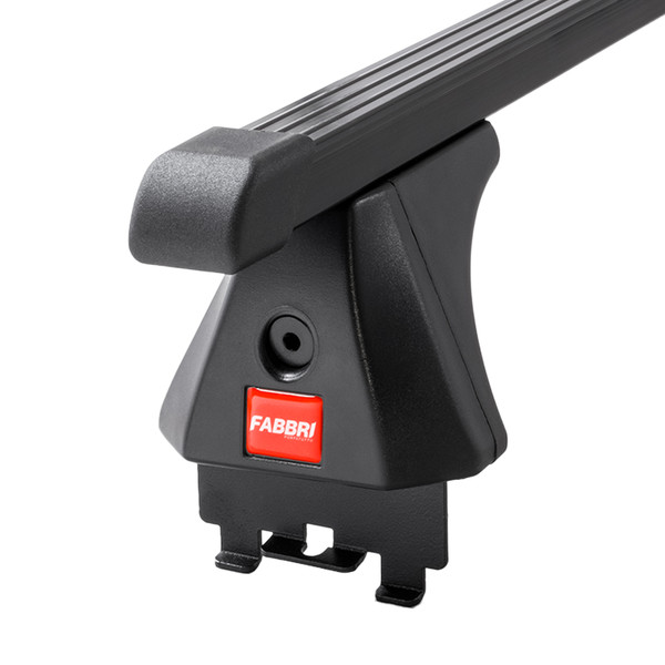 Fabbri Viva Steel Roof Bars to fit Vauxhall Meriva (B) Mk.2 2010 - 2017 (Fixed Point Roof)