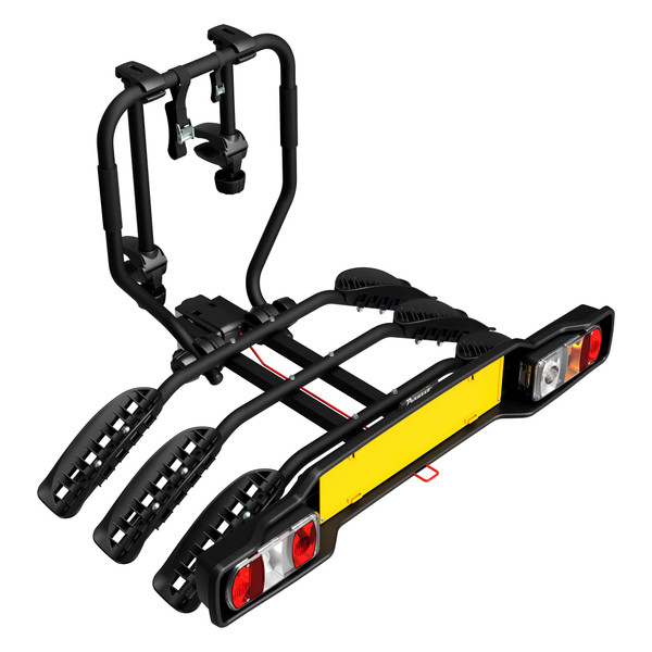 Peruzzo Siena Tilting Towbar Mount 3 Bike Carrier - Black
