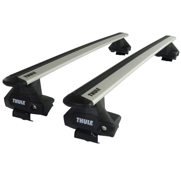 Thule WingBar Evo Silver Aluminium Roof Bars to fit Vauxhall Grandland Mk.2 2024 - 2026 (No Roof Rails)