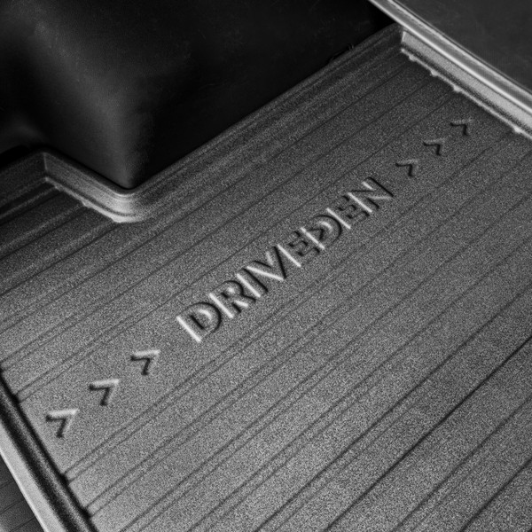 DriveDen Custom-Fit Rubber Boot Mat to fit Volvo EX30 2024 - 2025 (with Raised Boot Floor)