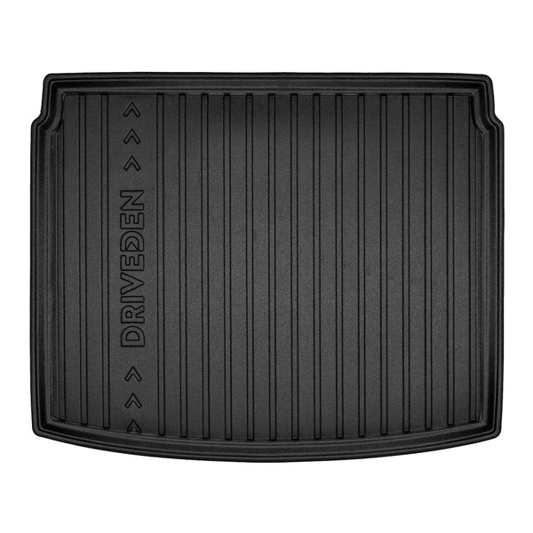 DriveDen Custom-Fit Rubber Boot Mat to fit Kia EV3 2024 - 2025 (with Lowered Boot Floor)