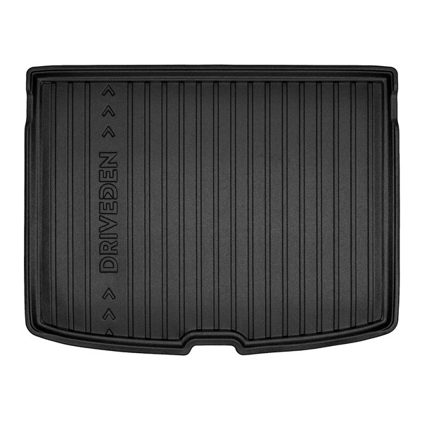 DriveDen Custom-Fit Rubber Boot Mat to fit Kia EV3 2024 - 2025 (with Raised Boot Floor)
