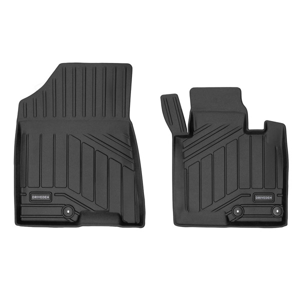 DriveDen Custom-Fit Rubber Front Car Mats to fit Hyundai Tucson Mk.3 (Excl. Hybrid) 2021 - 2025