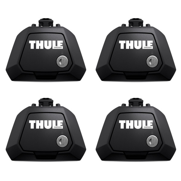 Thule Evo Open/Raised Rail Foot Pack 710410 - Pack of 4