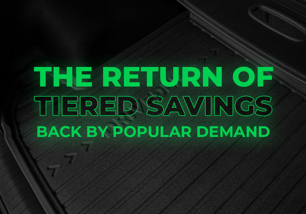 Tiered Discount Codes at DriveDen.com