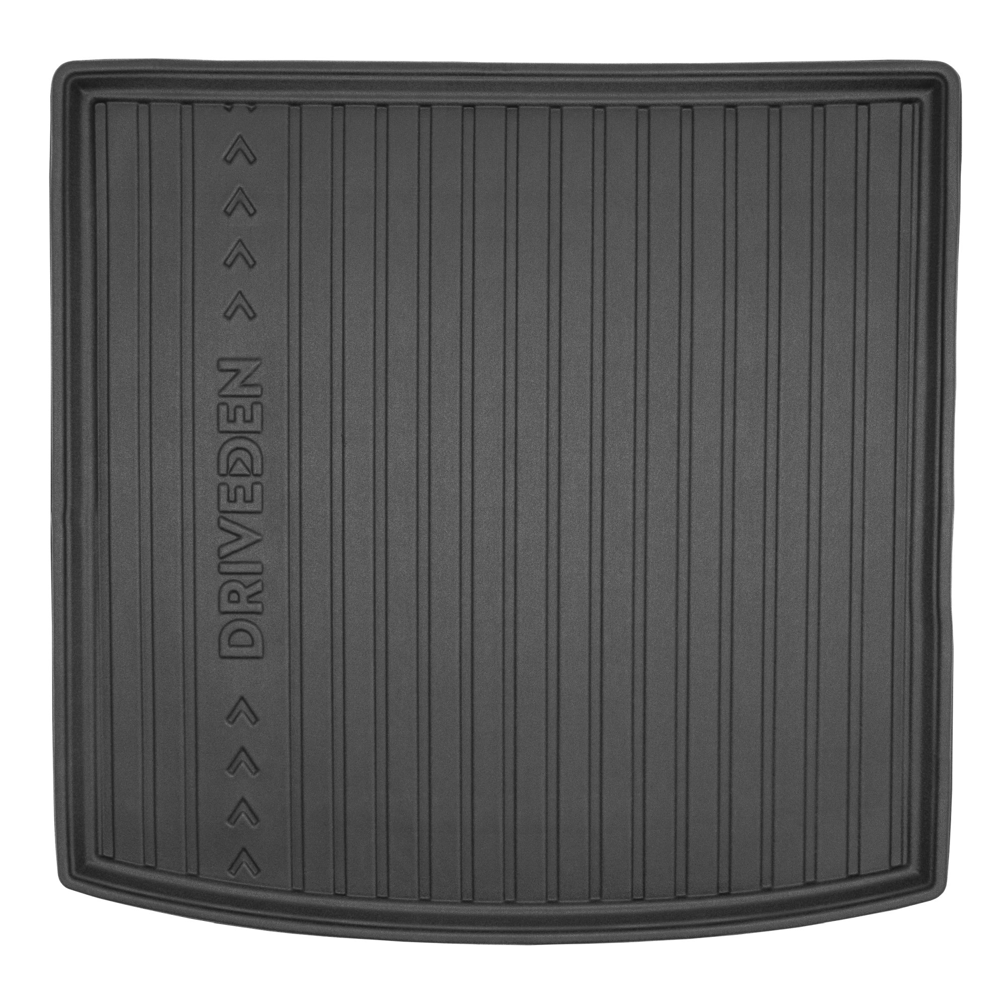 DriveDen Custom-Fit Rubber Boot Mat to fit Skoda Kodiaq Mk.1 2017 - 2024 (5 Seater, without Variable Height Boot Floor)