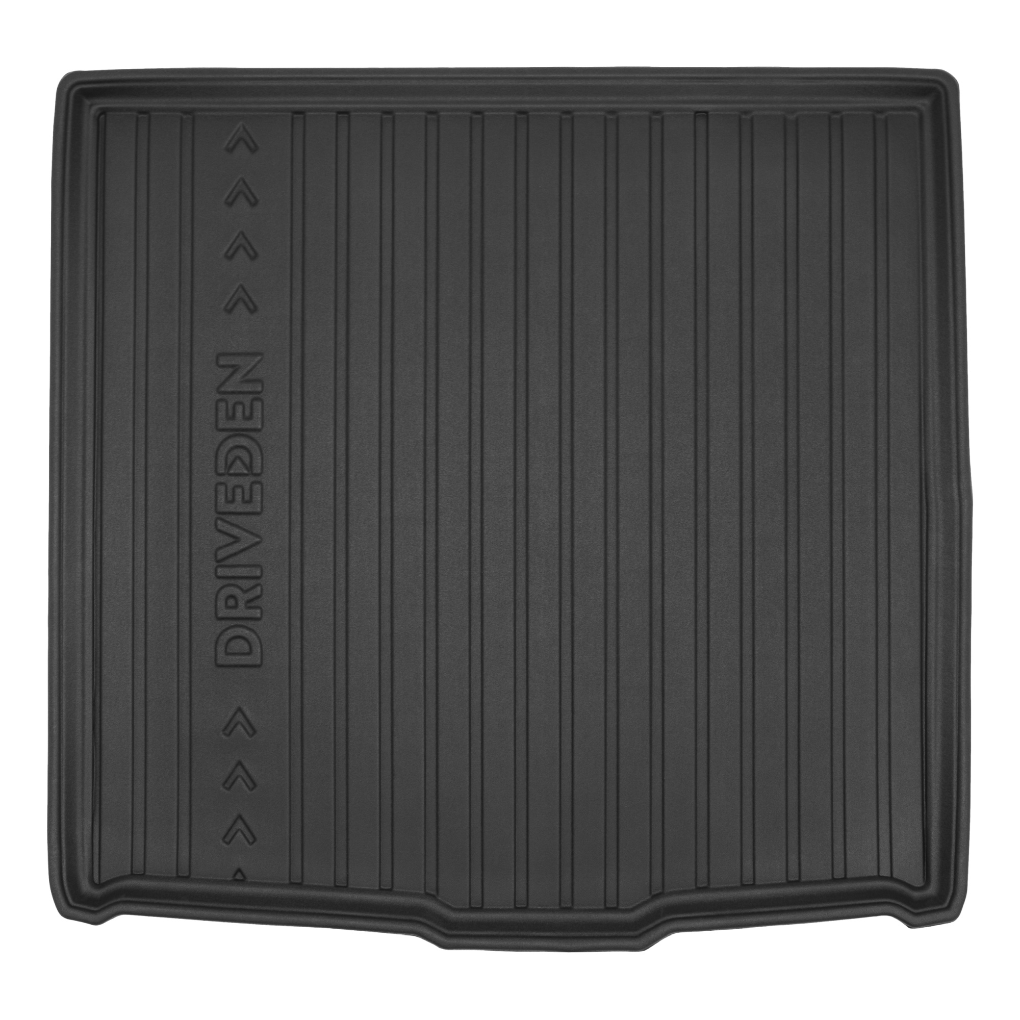 DriveDen Custom-Fit Rubber Boot Mat to fit Volkswagen Golf Estate Mk.8 2020 - 2025 (with Lowered Variable Height Boot Floor)