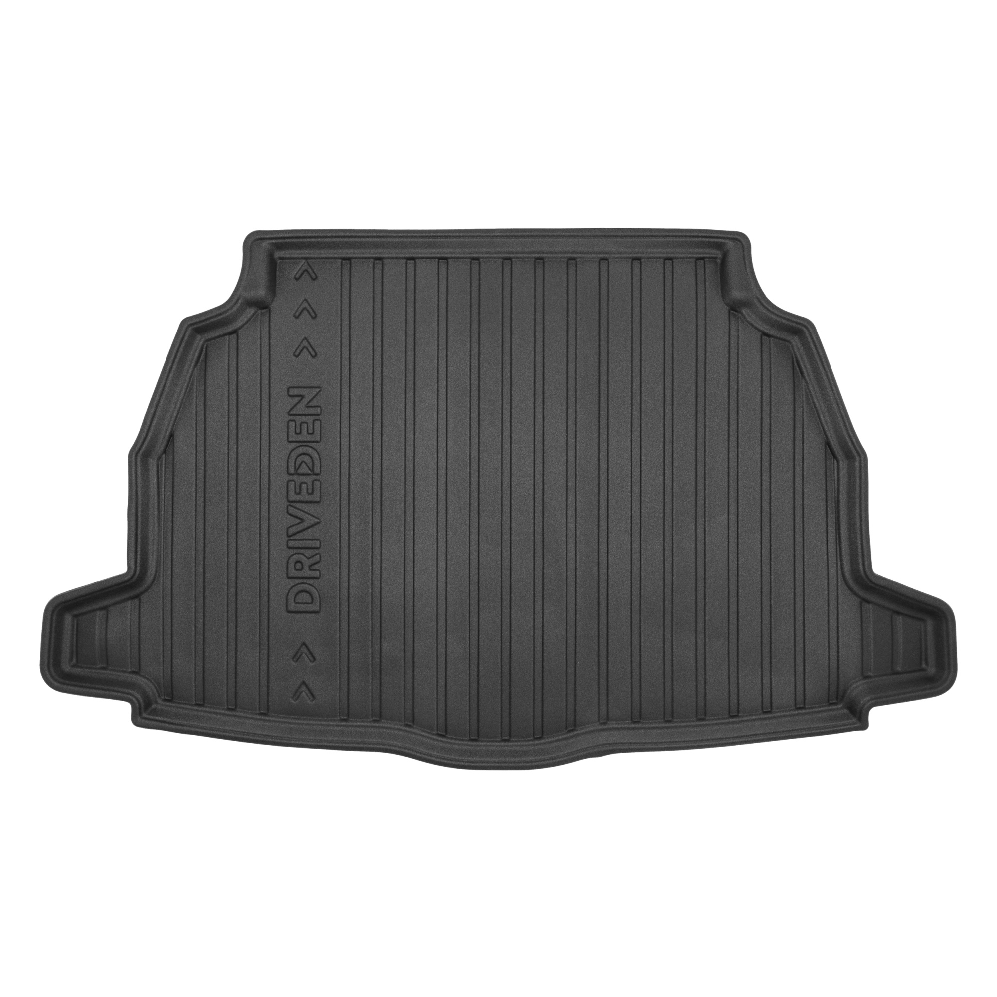 DriveDen Custom-Fit Rubber Boot Mat to fit Toyota C-HR Mk.1 2016 - 2023 (without Variable Height Boot Floor)