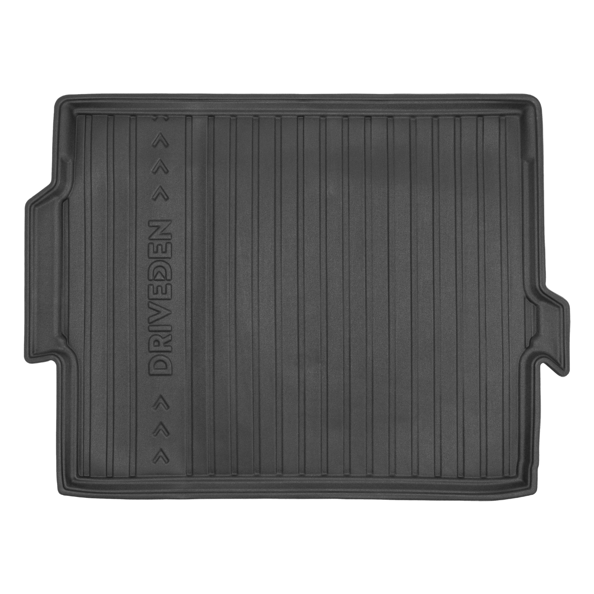 DriveDen Custom-Fit Rubber Boot Mat to fit Vauxhall Grandland Mk.1 2017 - 2024 (with Raised Variable Height Boot Floor)