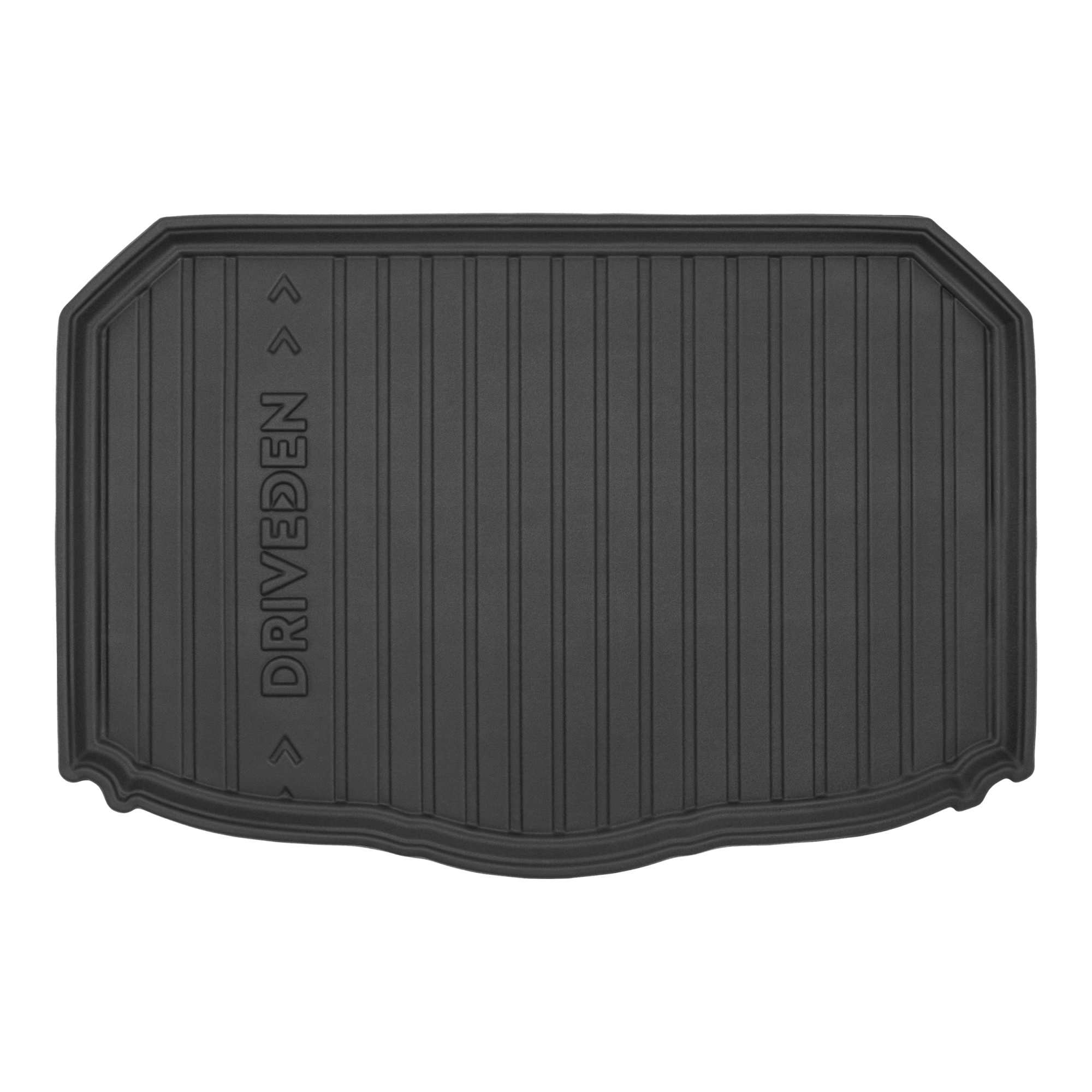 DriveDen Custom-Fit Rubber Boot Mat to fit Nissan Qashqai Mk.3 2021 - 2025 (with Lowered Variable Height Boot Floor)