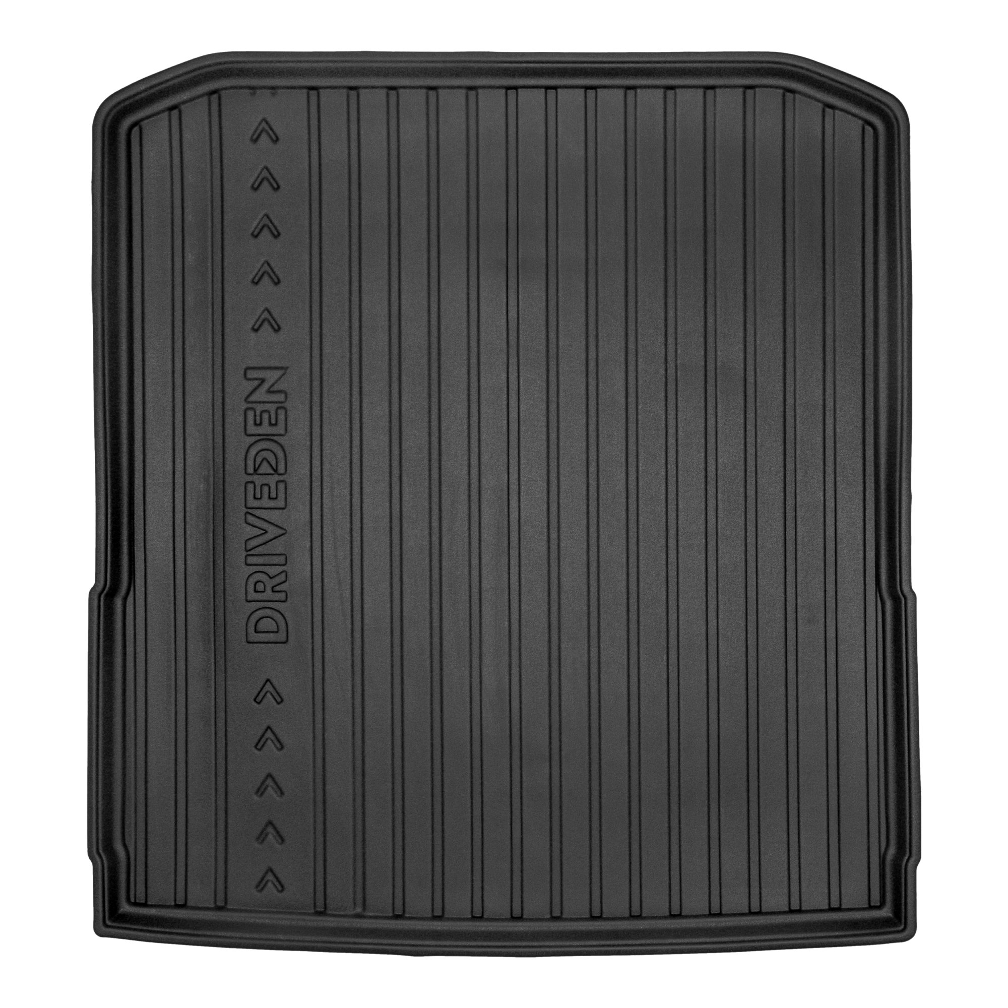 DriveDen Custom-Fit Rubber Boot Mat to fit Skoda Superb Estate Mk.3 (Excl. Plug-in Hybrid) 2015 - 2024 (without Variable Height Boot Floor)
