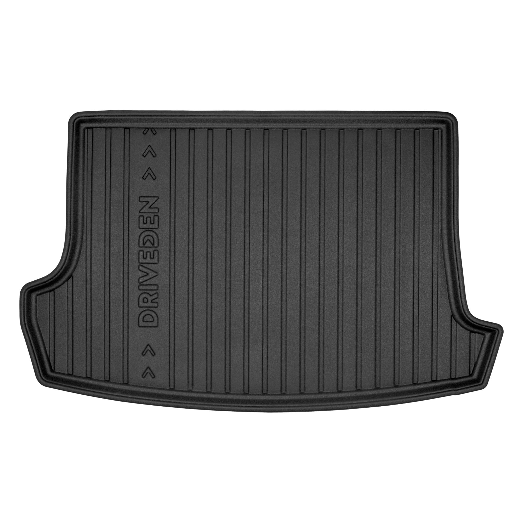 DriveDen Custom-Fit Rubber Boot Mat to fit Volkswagen T-Roc 2018 - 2025 (with Raised Boot Floor)