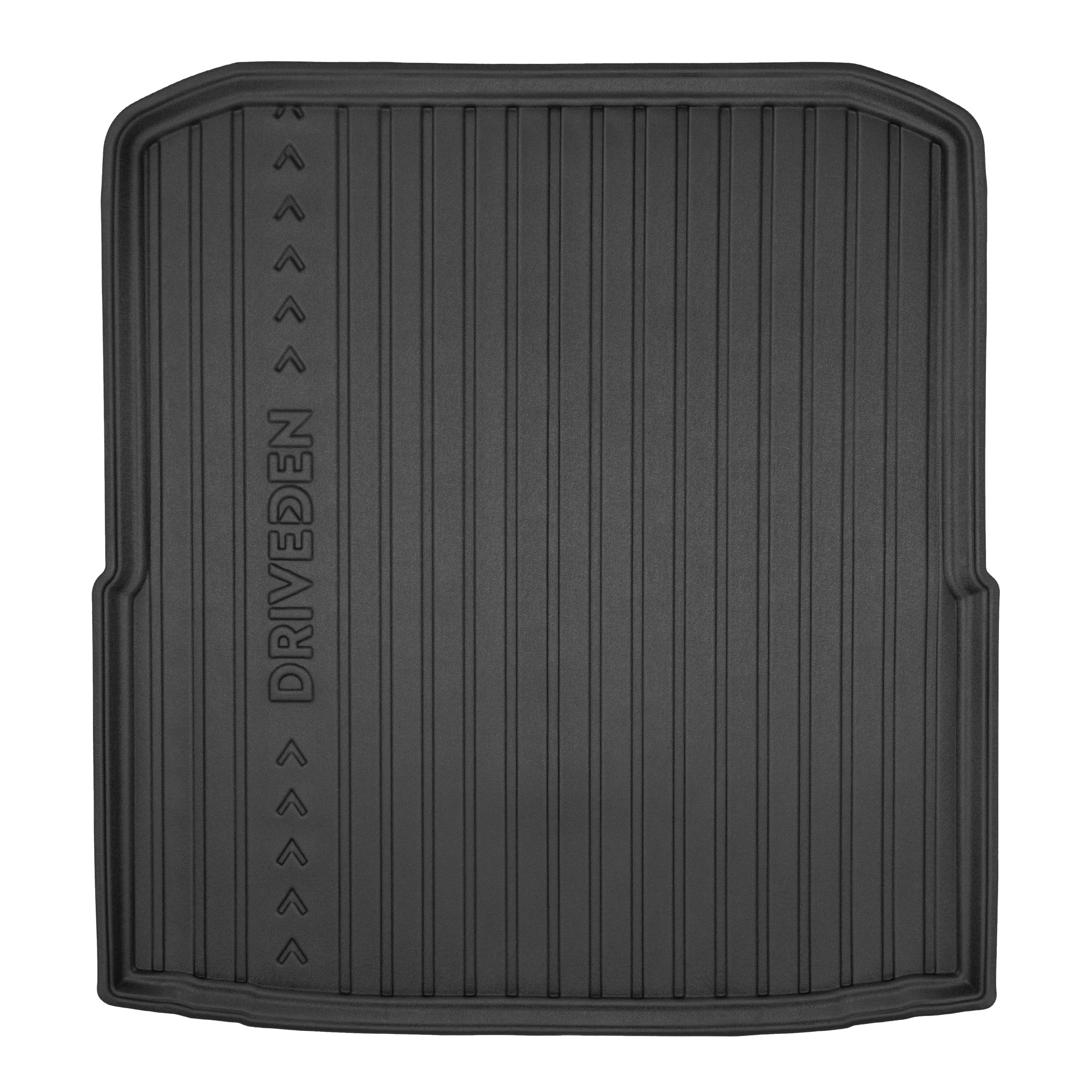 DriveDen Custom-Fit Rubber Boot Mat to fit Skoda Superb Hatchback Mk.3 2015 - 2024