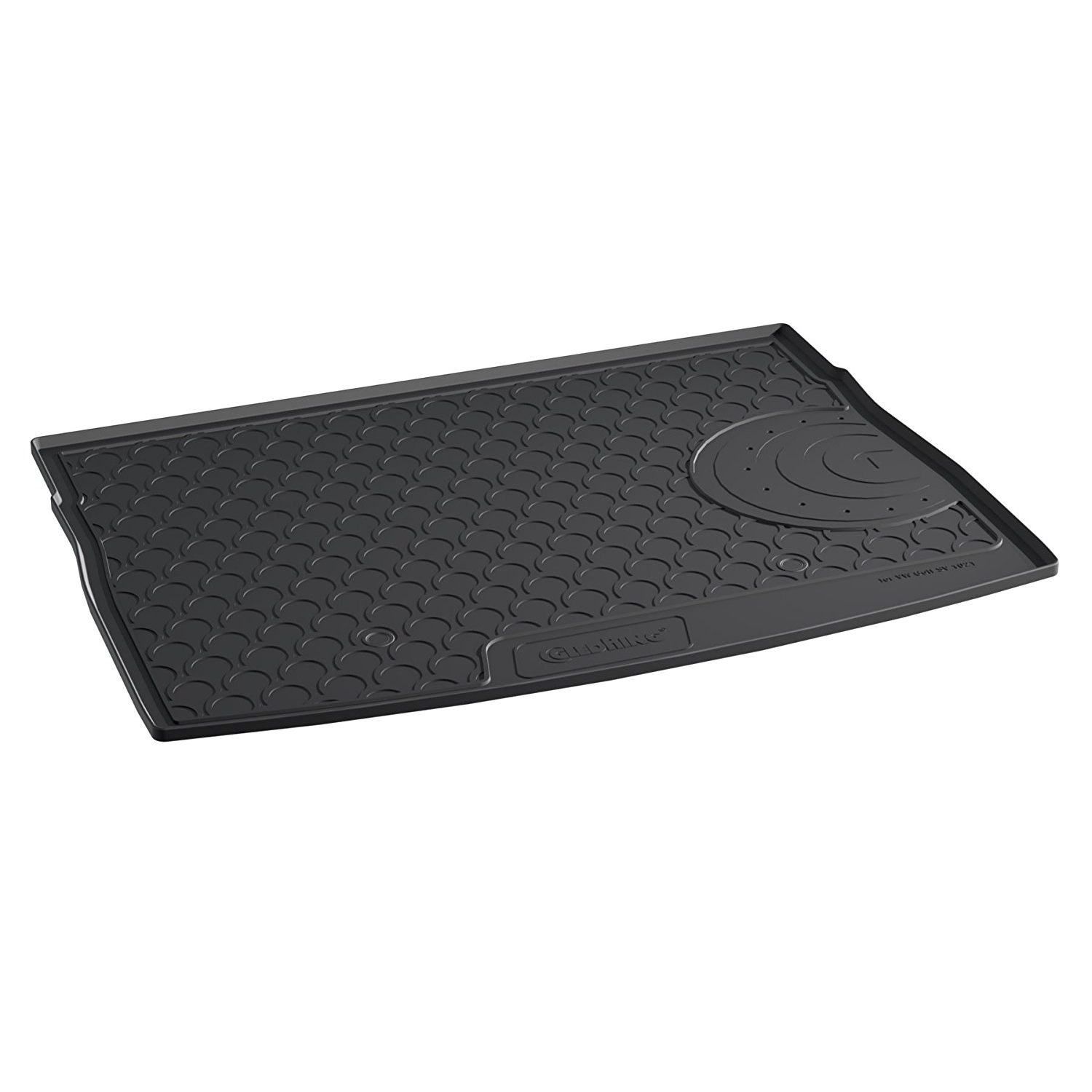 Gledring Tailored Black Boot Liner to fit Volkswagen Golf SV 2014 - 2020 (with Raised Boot Floor)
