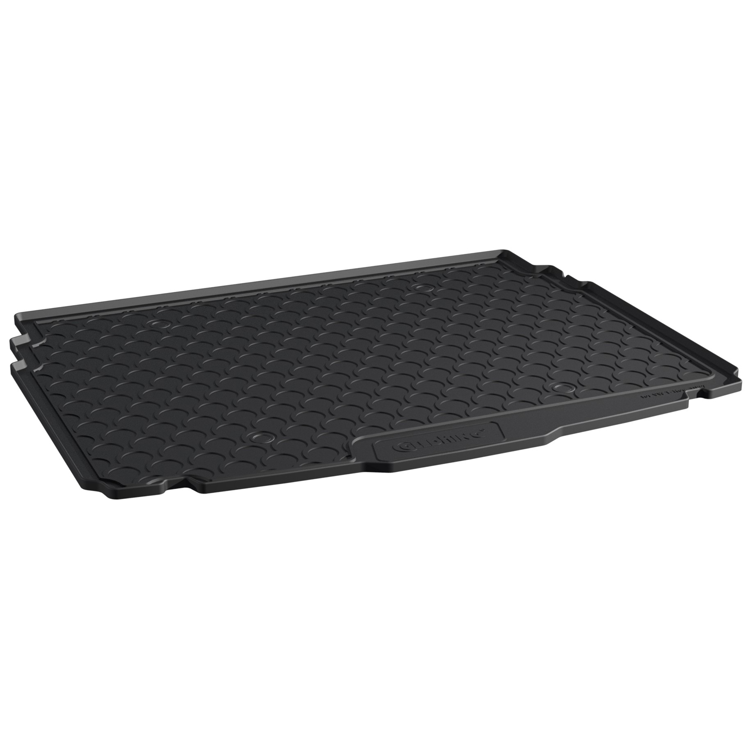 Gledring Tailored Black Boot Liner to fit Volkswagen T-Roc 2018 - 2025 (with Lowered Boot Floor - Space Saver Spare Wheel)