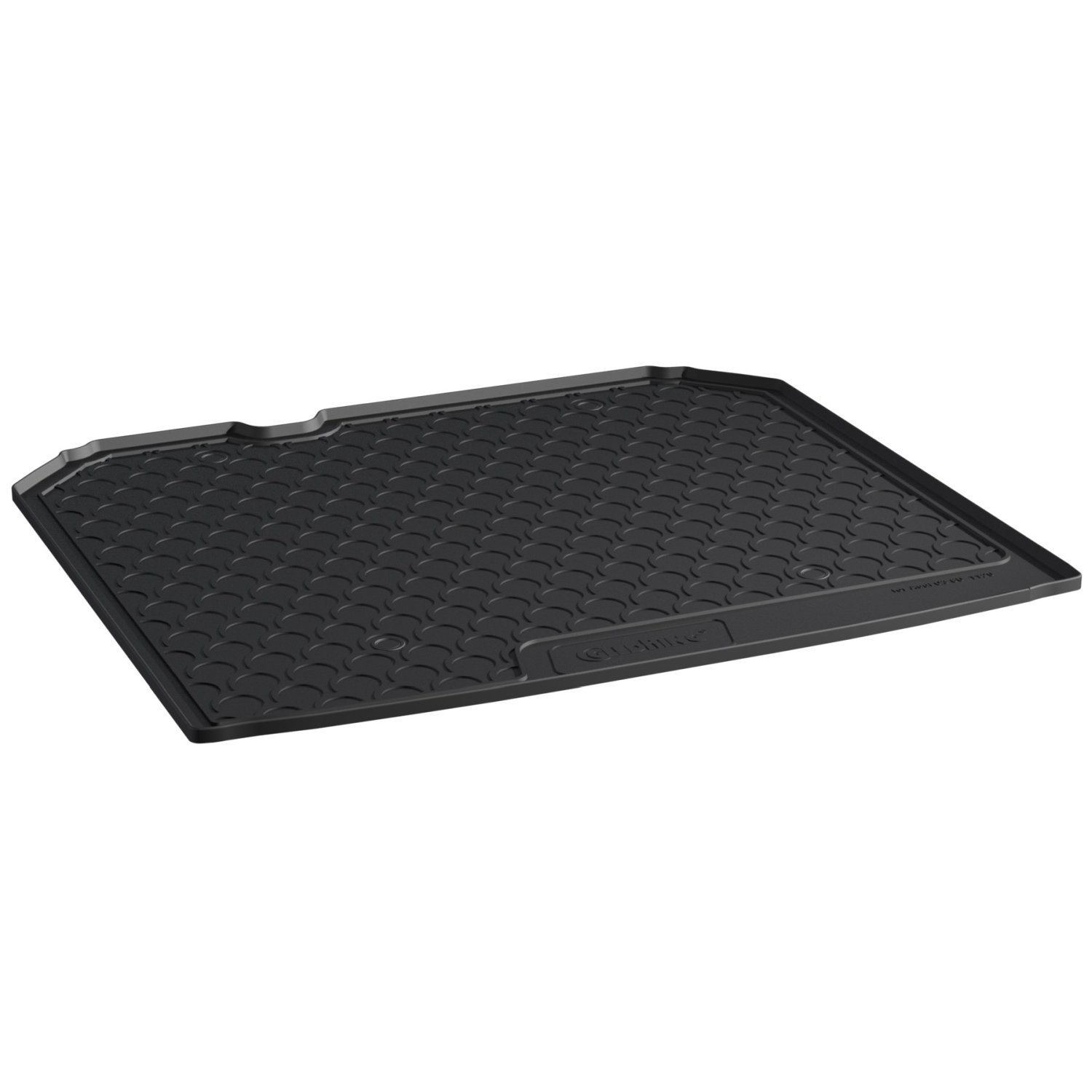 Gledring Tailored Black Boot Liner to fit Audi Q3 Mk.1 2011 - 2018 (with Lowered Boot Floor)