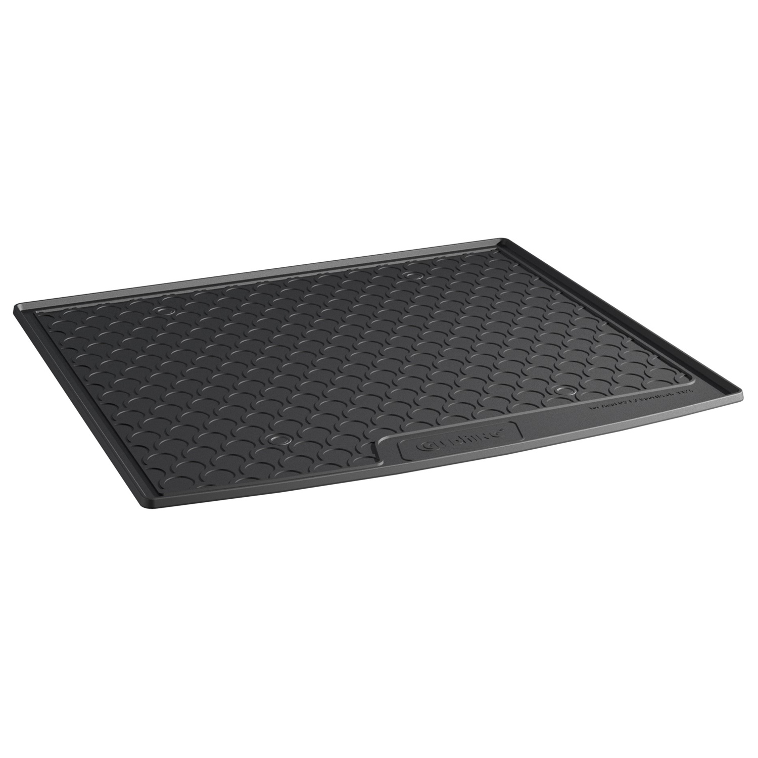 Gledring Tailored Black Boot Liner to fit Audi Q3 Sportback Mk.2 2019 - 2025 (with Raised Variable Boot Floor, Moveable Rear Seats)