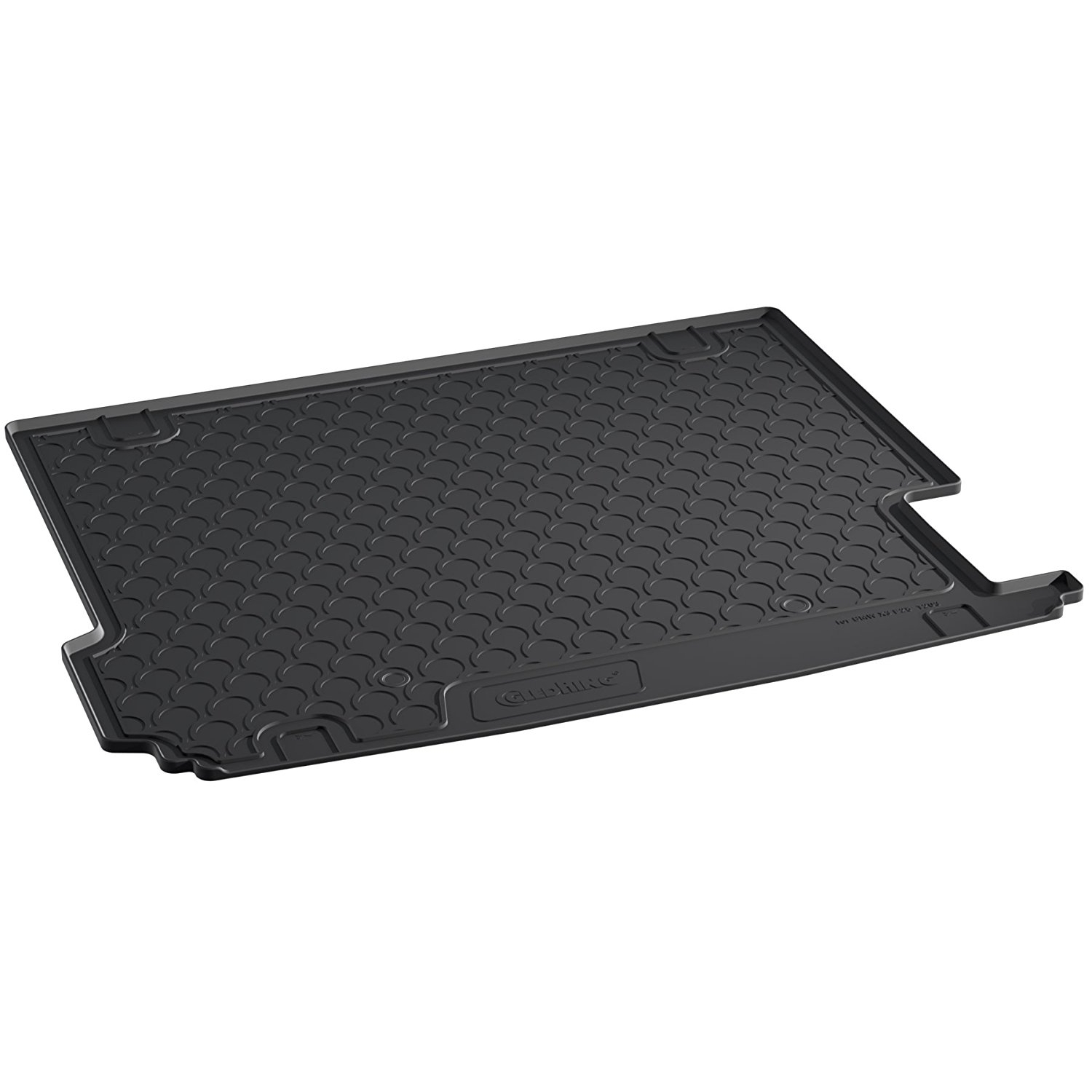 Gledring Tailored Black Boot Liner to fit BMW X3 (F25) 2010 - 2017
