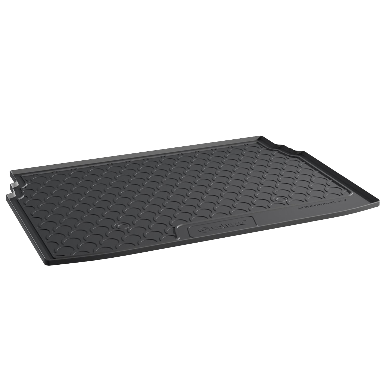 Gledring Tailored Black Boot Liner to fit Vauxhall Crossland 2017 - 2024 (with Raised Boot Floor)