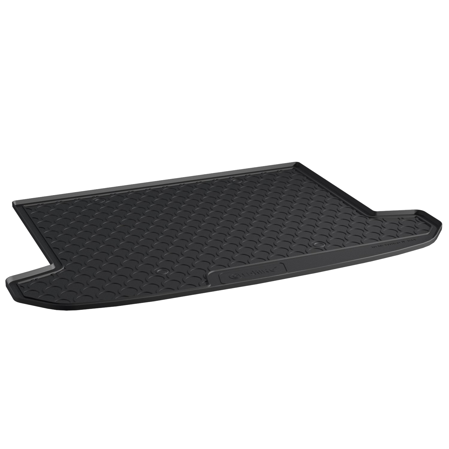 Gledring Tailored Black Boot Liner to fit Kia Sportage Mk.4 2016 - 2021 (with Raised Boot Floor)