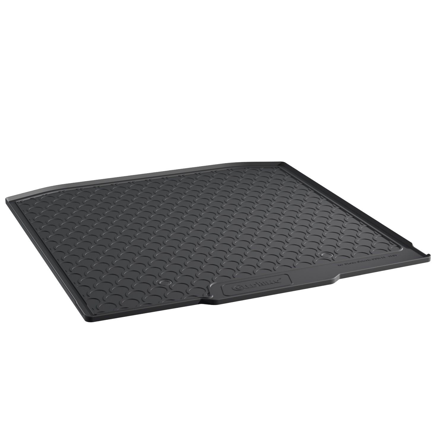 Gledring Tailored Black Boot Liner to fit Skoda Octavia Estate Mk.3 2013 - 2020 (with Lowered Boot Floor)