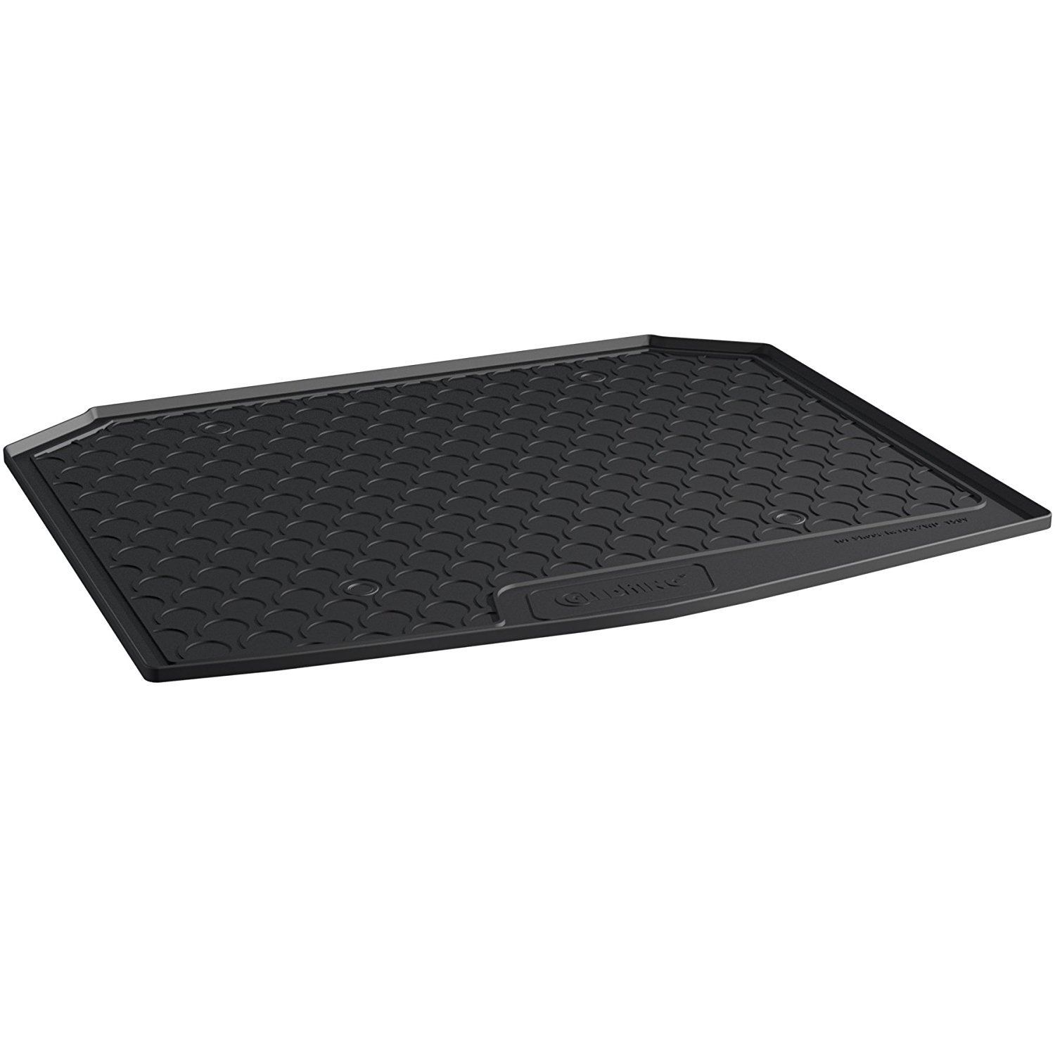 Gledring Tailored Black Boot Liner to fit Skoda Karoq 2017 - 2025 (with VarioFlex Seating and Fixed Boot Floor)